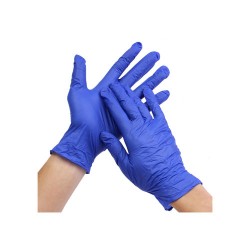 Blue Latex Gloves 