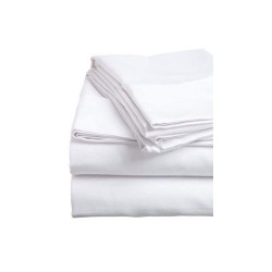 White Plain Bed Sheets